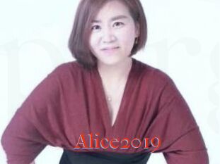 Alice2019
