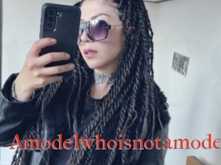 Amodelwhoisnotamodel
