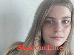 Blondeandcute