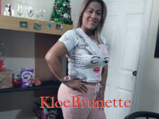 KloeBrunette