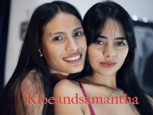 Kloeandsamantha